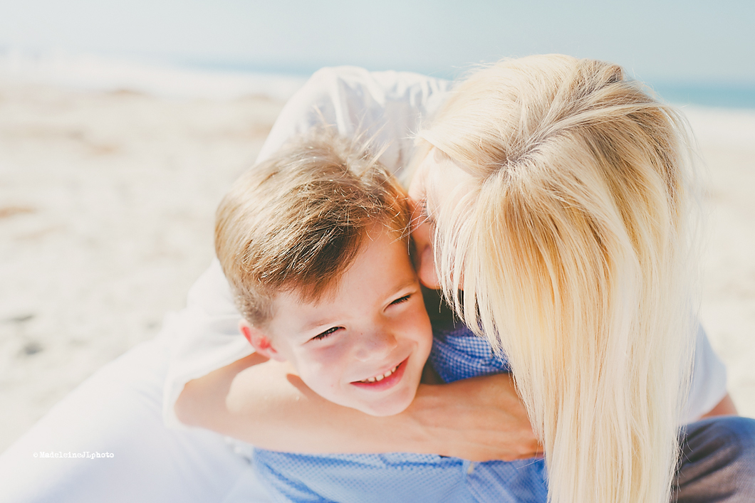 Orange County family beach session | Orange County family and kids photographer